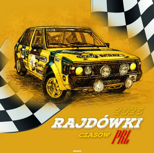 Kalendarz wieloplanszowy duży KD-37 Motoryzacja Polski Avanti